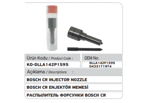 DLLA142P1595 Injector Nozzle 0433171974